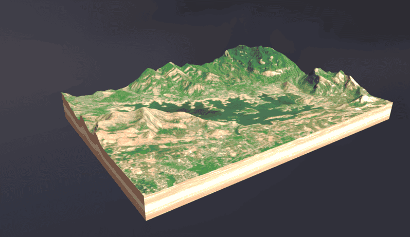 Custom indian map 3d online - 3D Map generator | 3dmapX